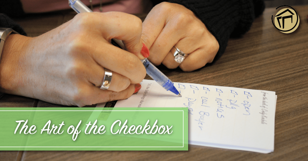 The Art of the Check Box