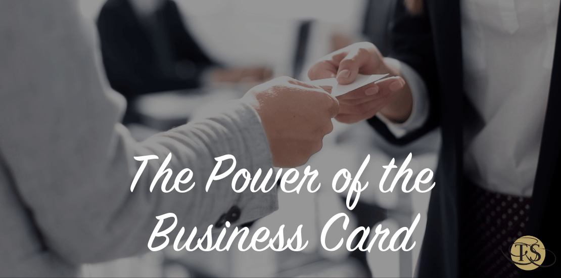 The Power of the Business Card
